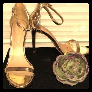 Gold heels